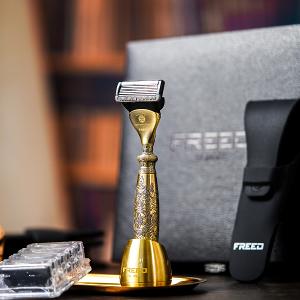 【FREED X 國立故宮博物院】 一百周年限定紀念款四件組刮鬍刀禮盒