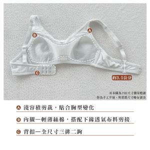 【思薇爾】耍花Young系列A-B罩無鋼圈素面透氣舒適包覆少女內衣(冷光灰)