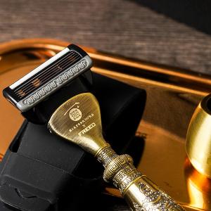 【FREED X 國立故宮博物院】 一百周年限定紀念款四件組刮鬍刀禮盒