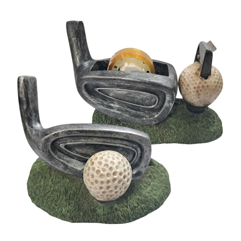 高爾夫膠台+名片座