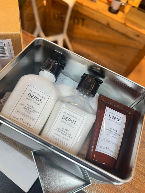 DEPOT 刮鬍保養經典組合