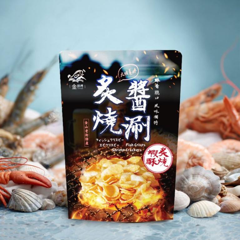 【金師傅】醬涮炙燒蝦酥 100gx8包組