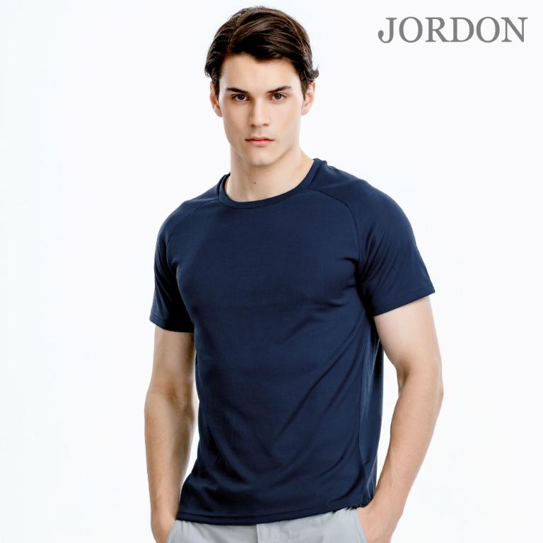 JORDON 吸濕快乾透氣 3M 男款短袖涼感T恤