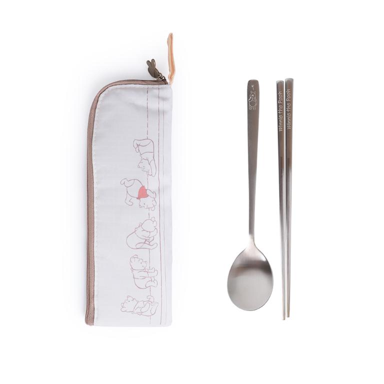 迪士尼不鏽鋼隨行餐具組