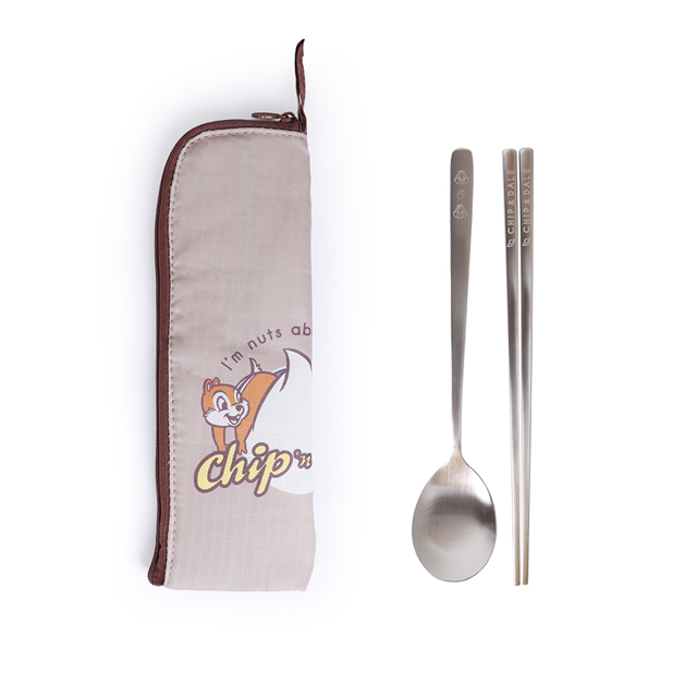 迪士尼不鏽鋼隨行餐具組