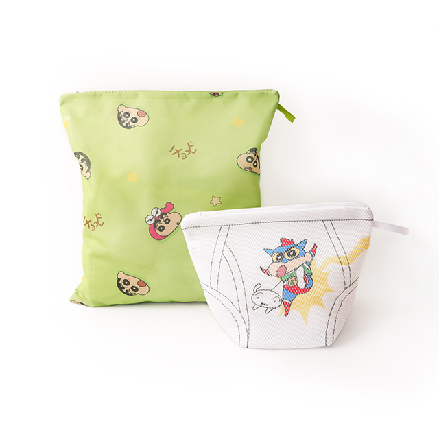 蠟筆小新洗衣袋二入組