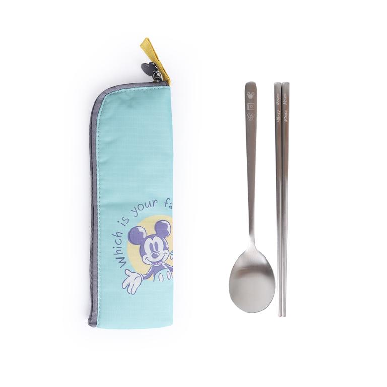 迪士尼不鏽鋼隨行餐具組
