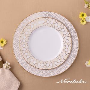 Noritake 白金盛宴系列-雙盤組(21+27CM)(禮盒組)