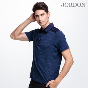 JORDON 男性 吸排短袖POLO涼感衫