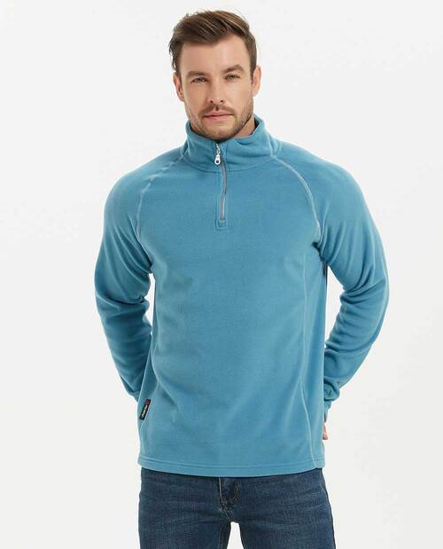 JORDON POLARTEC男半開襟中層衣