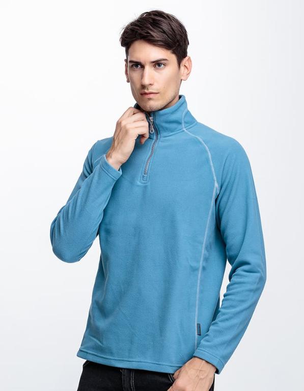 JORDON FOX FRIEND 男款刷毛保暖高性能排汗快乾半開襟上衣