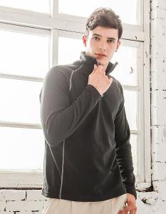 JORDON FOX FRIEND 男款刷毛保暖高性能排汗快乾半開襟上衣