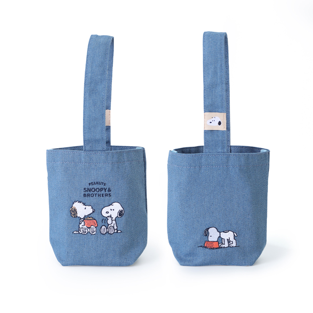 Peanuts史努比牛仔飲料提袋