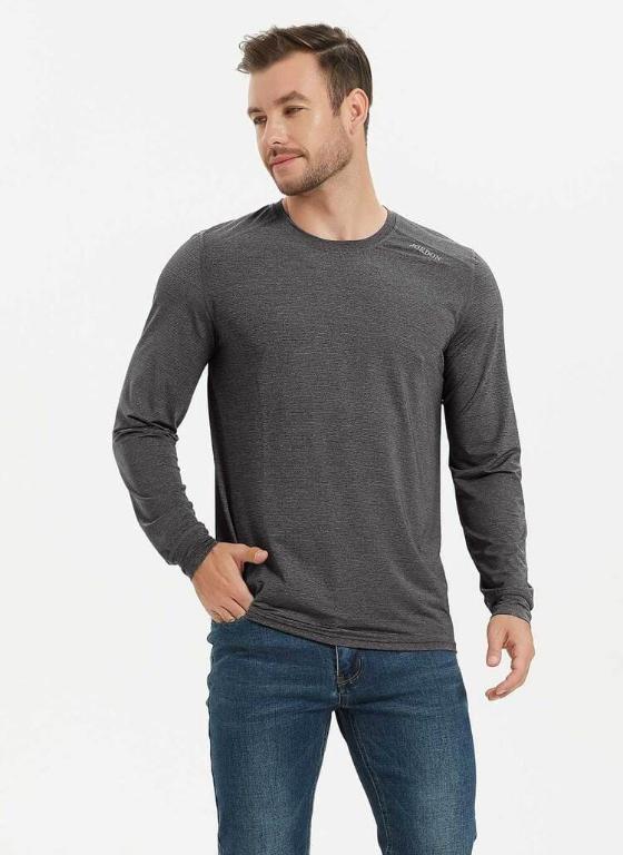 JORDON 抗菌/除臭/銀纖 男款圓領長T