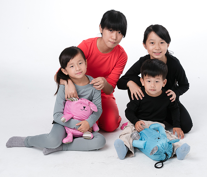 JORDON 兒童POLARTEC POWER DRY圓領上衣