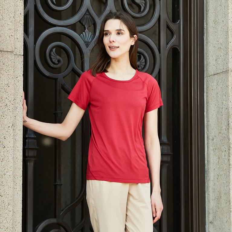 JORDON 吸濕快乾圓領T