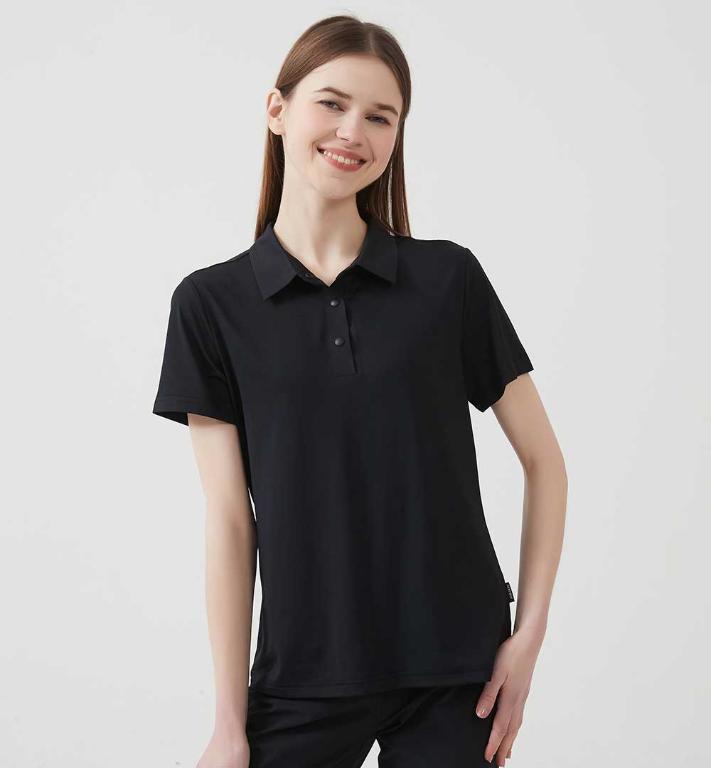 JORDON 簡約透氣 銀纖維 POLO短衫