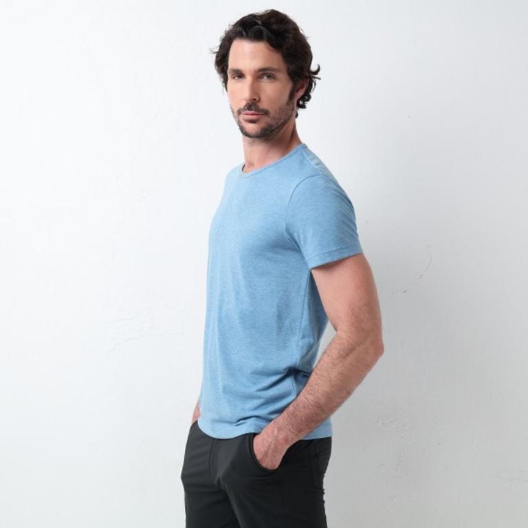 JORDON 男圓領吸濕快乾彈力短袖T