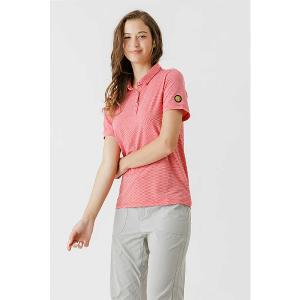 JORDON 女款彩條涼感排汗衫