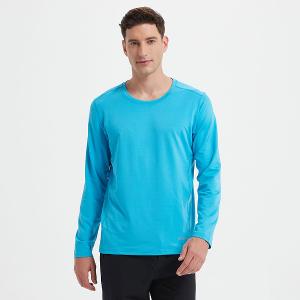 JORDON 長袖排汗圓領衫