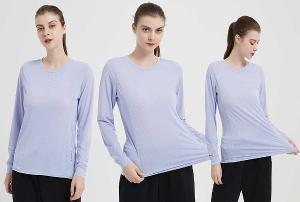 JORDON 吸排銀纖抗菌 圓領長衫