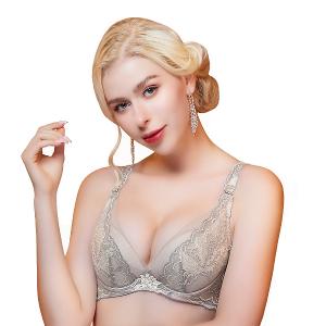 【思薇爾】蝴蝶花語系列B-E罩軟鋼圈蕾絲集中包覆女內衣(麥香膚)