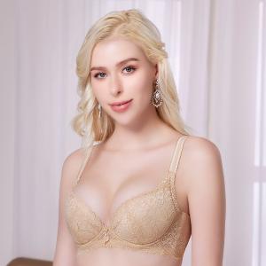 【思薇爾】撩波琉晶羽系列D-F罩蕾絲包覆女內衣(胚芽膚)