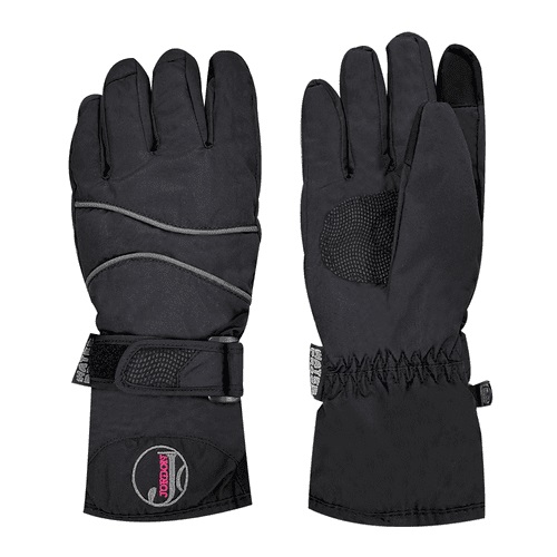 JORDON 女款觸控式防水刷毛手套