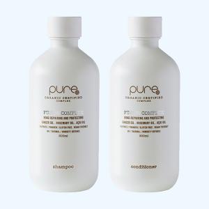 Pure Organic 鎖鏈結構洗護組 (洗髮精300ml+護髮素300ml)