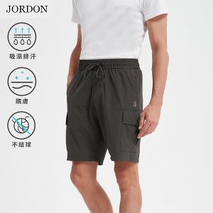 JORDON 中性款 吸排涼感 五分褲