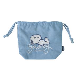 Peanuts史努比Oversize 牛仔風束口袋