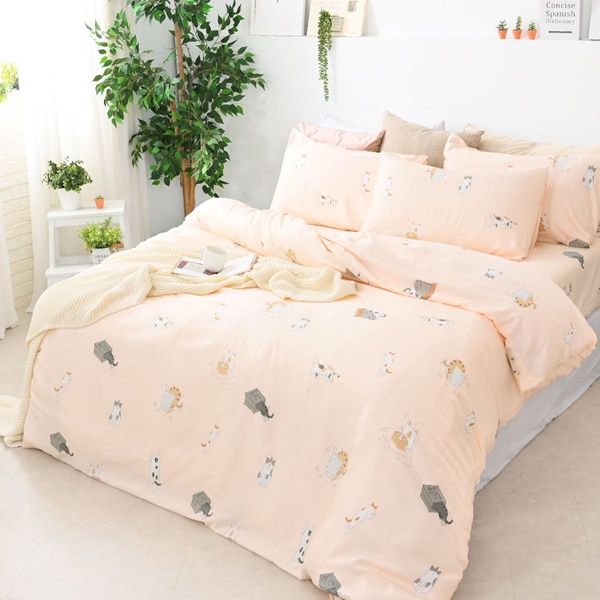 【DUYAN 竹漾】Cool-Fi 奧地利天絲涼被/尋覓小貓 台灣製