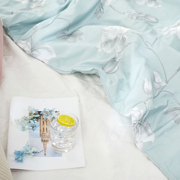 【DUYAN 竹漾】Cool-Fi 奧地利天絲涼被/淺青花語 台灣製