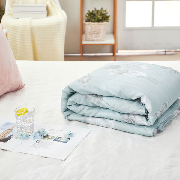 【DUYAN 竹漾】Cool-Fi 奧地利天絲涼被/淺青花語 台灣製