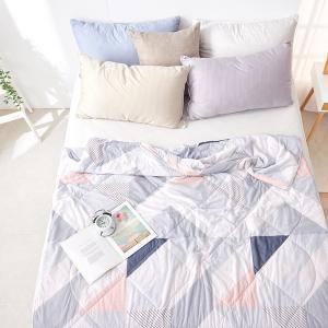 【DUYAN 竹漾】Cool-Fi Huggy 冰絲涼感被/日落稜光 台灣製