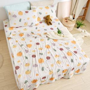 【DUYAN 竹漾】Cool-Fi Huggy 冰絲涼感被/南瓜派對 台灣製