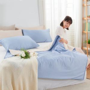 【DUYAN 竹漾】Cool-Fi 60支萊賽爾天絲涼被-蔚藍空鏡 台灣製