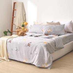 【DUYAN 竹漾】Cool-Fi 奧地利天絲涼被/跑跑柯基 台灣製