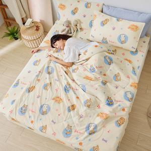 【DUYAN 竹漾】Cool-Fi Huggy 冰絲涼感被/柯基戲水 台灣製