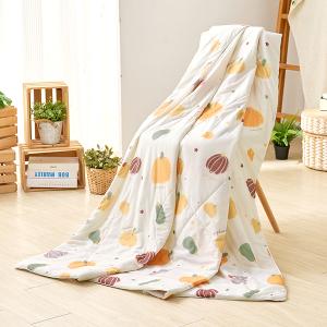 【DUYAN 竹漾】Cool-Fi Huggy 冰絲涼感被/南瓜派對 台灣製