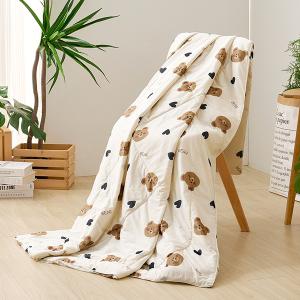 【DUYAN 竹漾】Cool-Fi Huggy 冰絲涼感被/小熊哈妮 台灣製