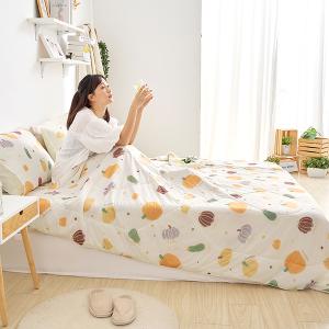 【DUYAN 竹漾】Cool-Fi Huggy 冰絲涼感被/南瓜派對 台灣製