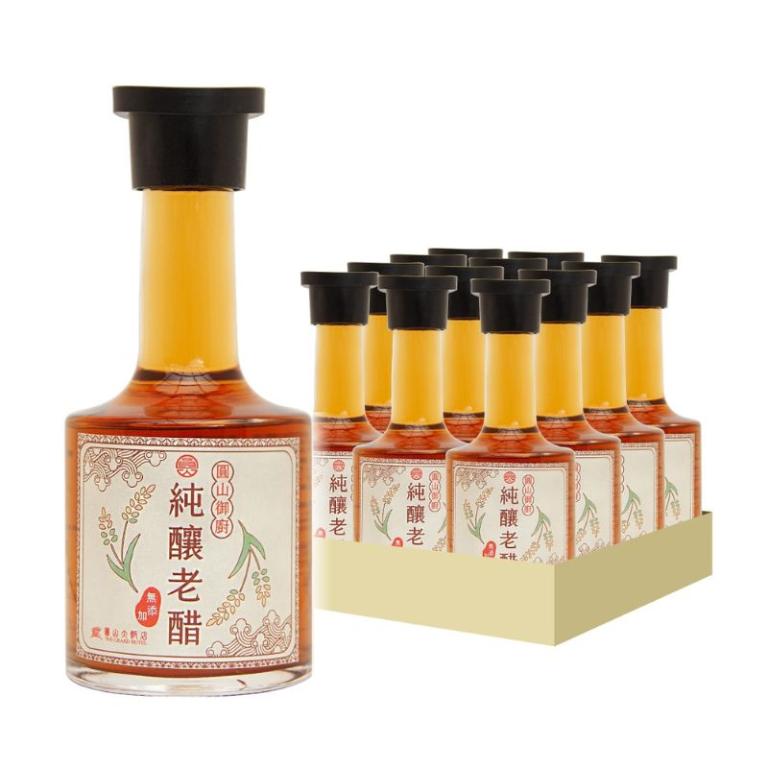 【圓山大飯店】圓山御廚無添加純釀老醋 230ml x12瓶