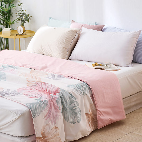 【DUYAN 竹漾】 舒柔棉 涼被/ 淺暮染夏