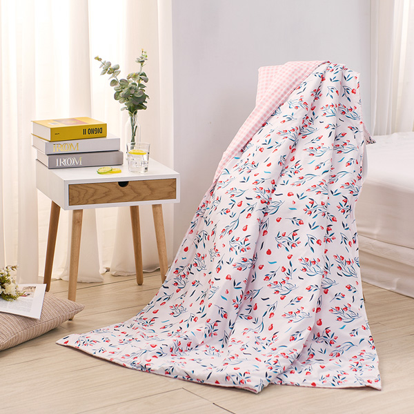 【DUYAN 竹漾】 舒柔棉 涼被/ 沁心花漾