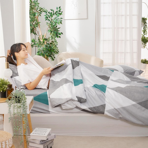 【DUYAN 竹漾】 舒柔棉 涼被/ 綠稜縱谷