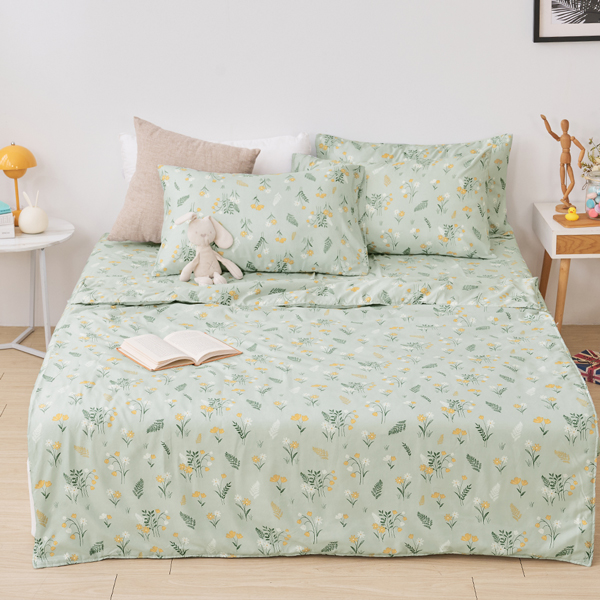 【DUYAN 竹漾】 舒柔棉 涼被/ 陽光花頌