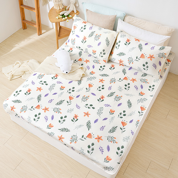 【DUYAN 竹漾】Cool-Fi 瞬間涼感6D冰涼墊/單人/雙人/加大/森之花卉