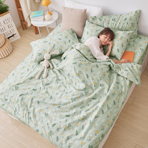 【DUYAN 竹漾】 舒柔棉 涼被/ 陽光花頌