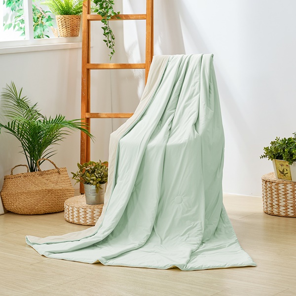 【DUYAN 竹漾】Cool-Fi 極涼 膠原蛋白抗菌涼被/澤綠沁檸